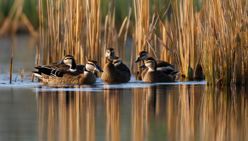 Adaptations and Survival Strategies in Ducks