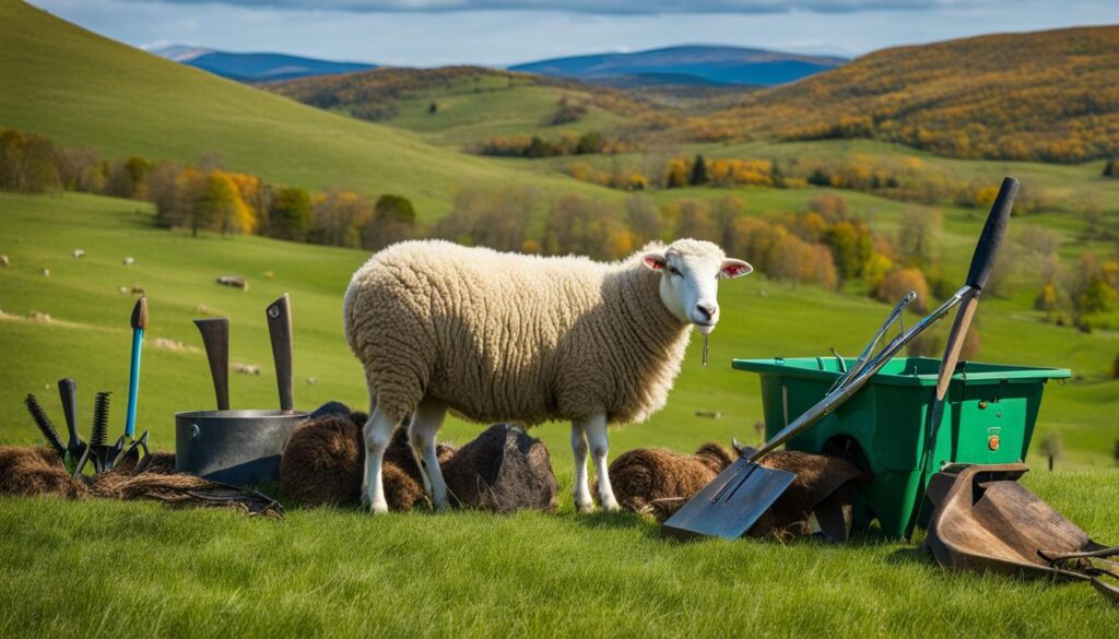 Dorper Katahdin cross meat and wool production