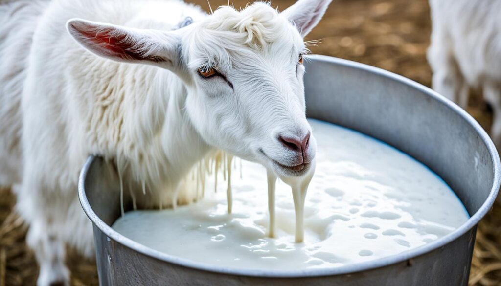 Freshening in Mini Saanen Goats